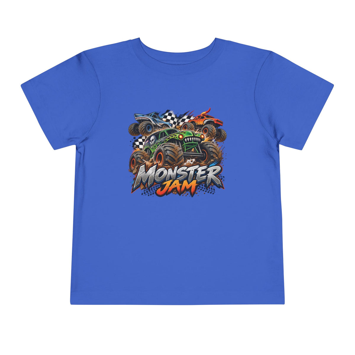 Monster Jam Toddler Tee — Racing Monster Truck Graphic Shirt
