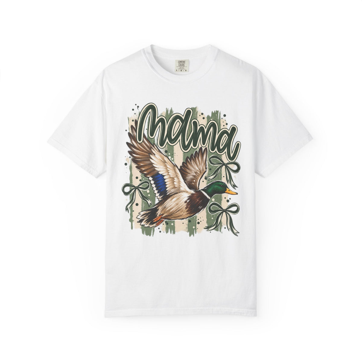 Mama Duck T-Shirt — Flying Mallard Mother's Tee
