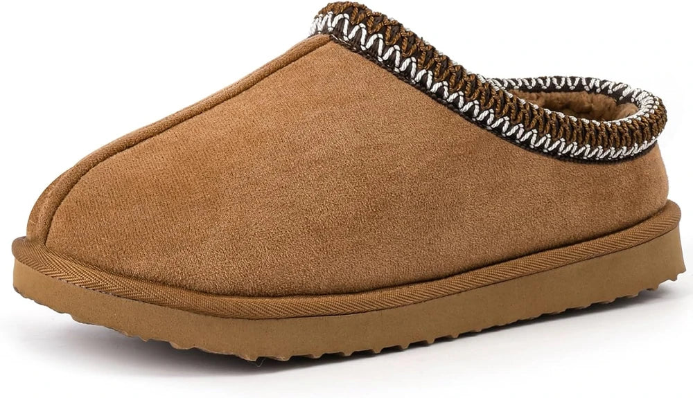 Womens Fuzzy House Slippers