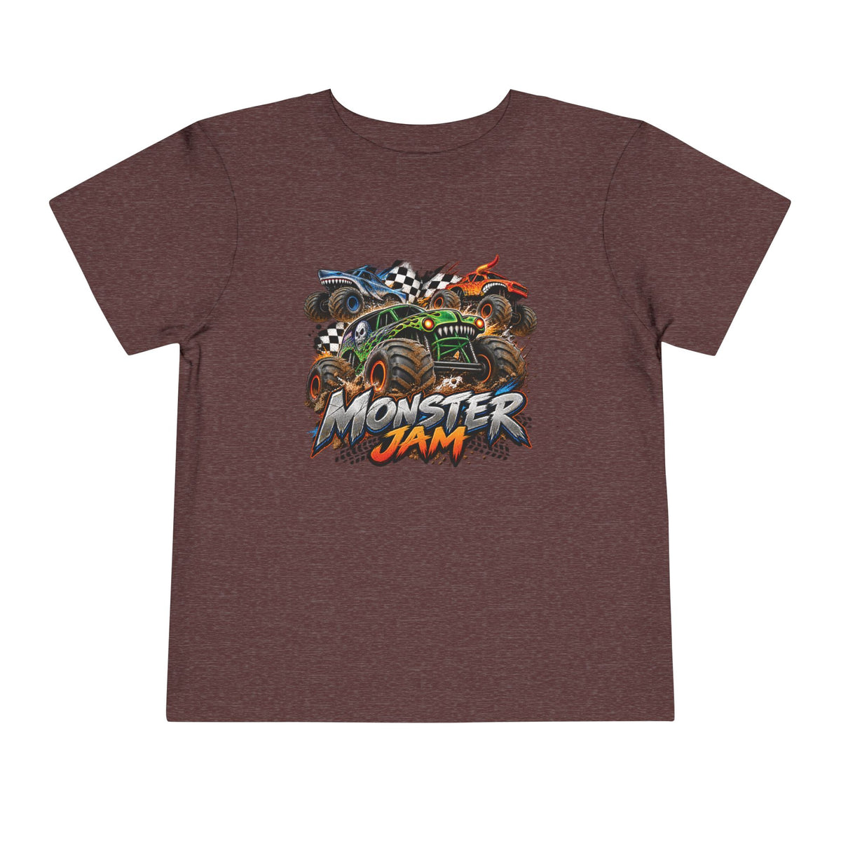 Monster Jam Toddler Tee — Racing Monster Truck Graphic Shirt