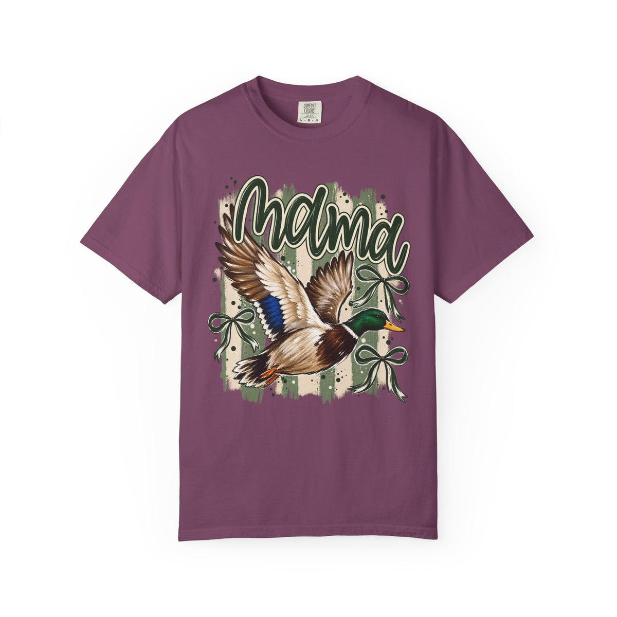 Mama Duck T-Shirt — Flying Mallard Mother's Tee