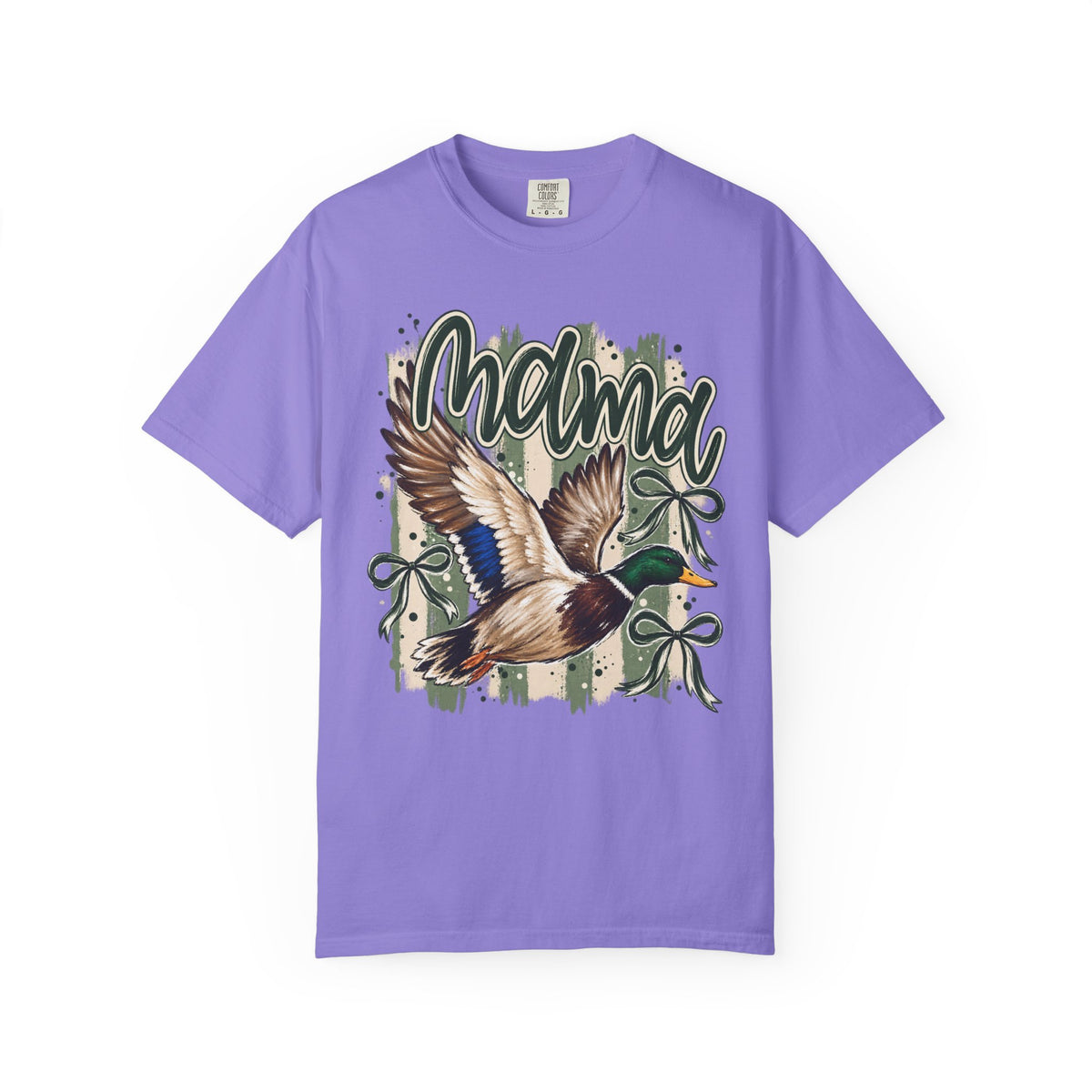 Mama Duck T-Shirt — Flying Mallard Mother's Tee
